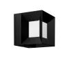 Applique extérieure Philips 8w led 800lm ip44 cube noir