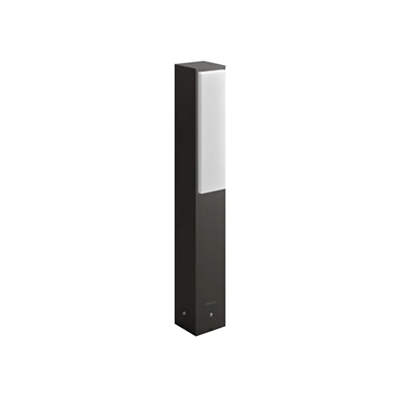 Borne potelet 40cm extérieure Philips 4.5w led 1000lm ip44 noire