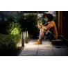 Borne potelet 40cm extérieure Philips 4.5w led 1000lm ip44 noire