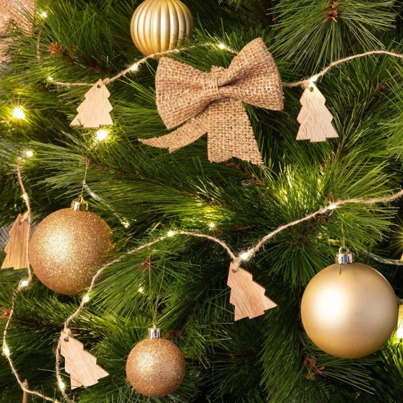 Guirlande a piles 2,2m décoration fêtes sapin table blanc chaud