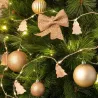 Guirlande a piles 2,2m décoration fêtes sapin table blanc chaud