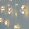 Guirlande boules led 220v 2.5m ip44