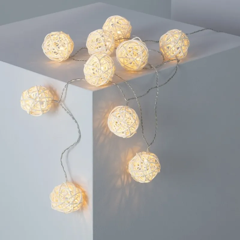 Guirlande led a piles décoration fêtes 1.6m