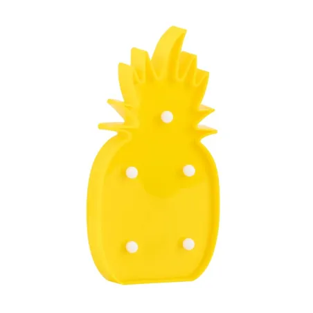 Décoration lampe forme ananas tableau sur piles 3000k