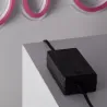 Lampe néon led sur secteur forme love amour rose tableau ip44