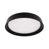 Plafonnier led 20w cct-45cm-3000k-4000k-6000k métal noir