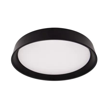 Plafonnier led 15w cct-35cm-3000k-4000k-6000k métal noir