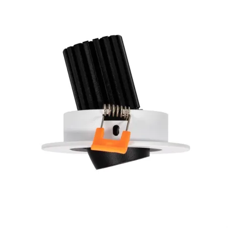 Encastrable spot led blanc et noir 7w-560 lumens-3000k-4000k-6000k