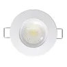 Spot 6w led downlight rt2012 variable ip65 recouvrable rond blanc 80mm blanc-bbc-selectionneur de temperature 3000k-4000k-6000k
