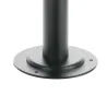 Borne potelet exterieur 50cm tetes boule 18cm noire e27 balisage