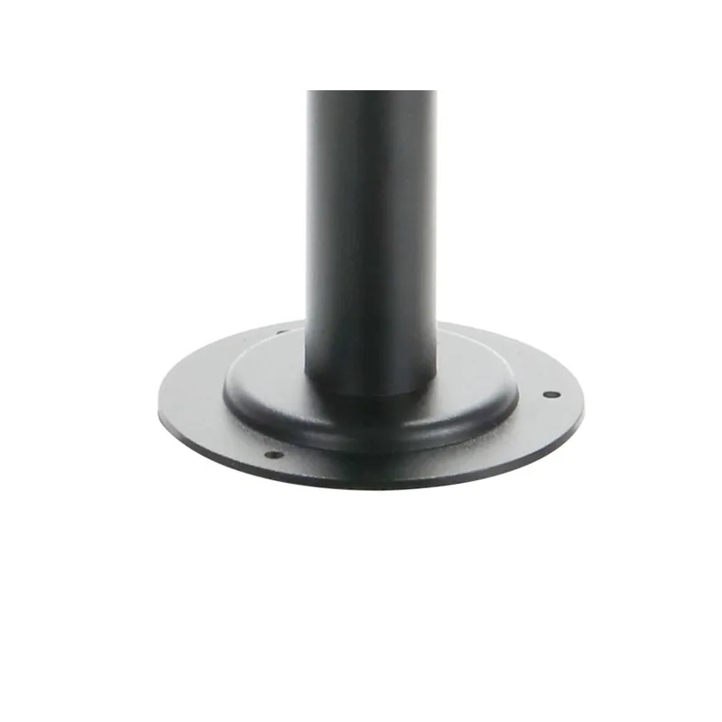 Borne potelet exterieur 50cm tetes boule 18cm noire e27 balisage