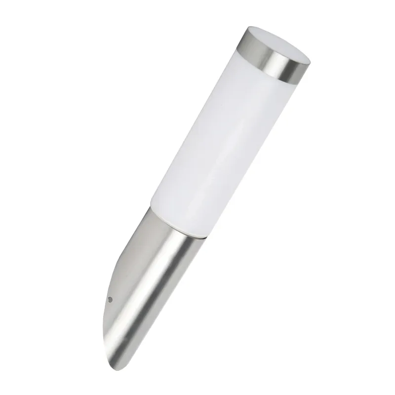 Applique ABREGO IP44 40W E27 Acier inoxydable - Pas cher