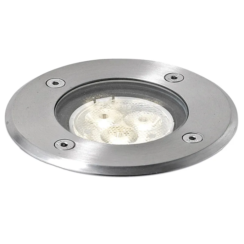 Encastré BORA IP67 LED 3W 175lm 4000K Acier inoxydable - Pas cher