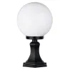 Borne boule CAST IP43 75W E27 Noir - Pas cher
