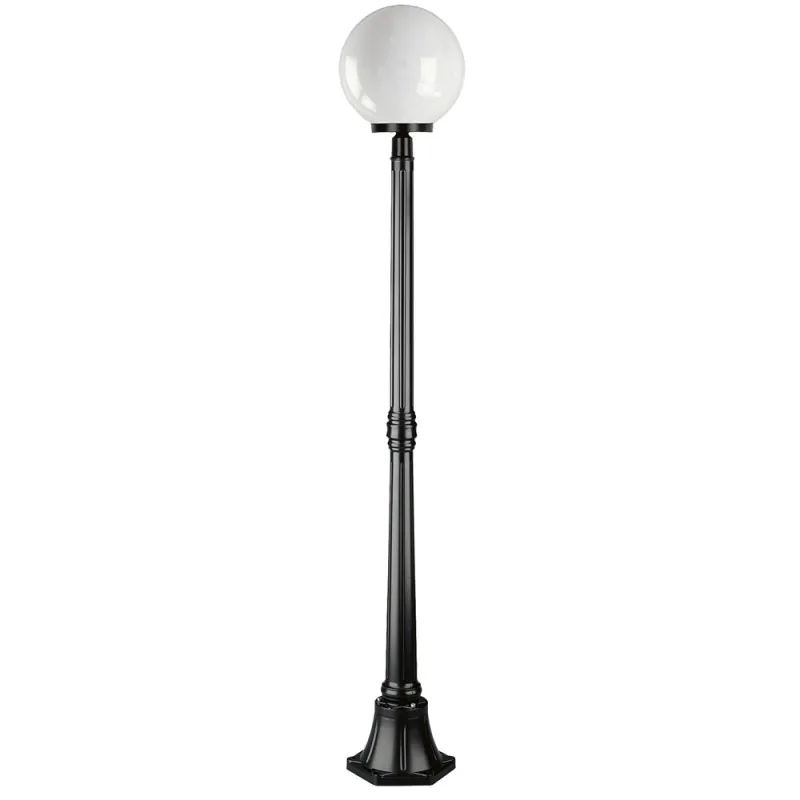 Tête Lampadaire CAST IP43 100W E27 Noir - Pas cher