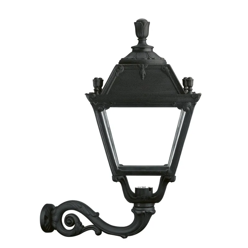 Apl. CITY INDURA IP55 E27 noir. - Pas cher