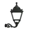 Apl. CITY INDURA IP55 E27 noir. - Pas cher