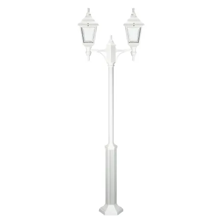 Colonne CLIC-CLAC 4 E27 IP44 2cab blanc - Pas cher