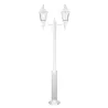 Colonne CLIC-CLAC 4 E27 IP44 2cab blanc - Pas cher