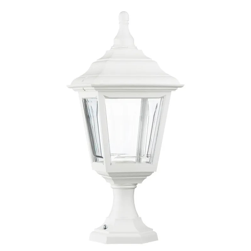 Borne CLIC-CLAC 4 E27 IP44 50cm blanc - Pas cher