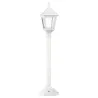 Borne CLIC-CLAC 4 E27 IP44 116cm blanc - Pas cher