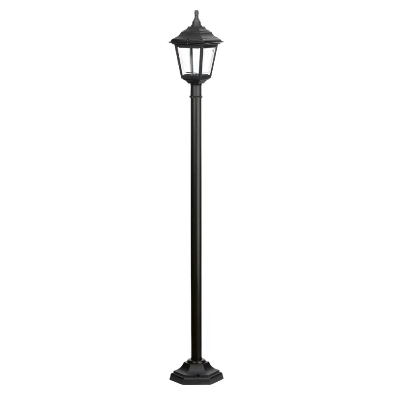 Colonne CLIC-CLAC 4 E27 IP44 191cm noir - Pas cher