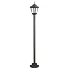 Colonne CLIC-CLAC 4 E27 IP44 191cm noir - Pas cher