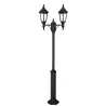 Colonne CLIC-CLAC 6 IP44 2x E27 noir. - Pas cher