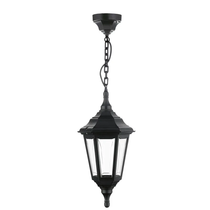 Luminaire pendant  CLIC-CLAC 6 IP44 E27 noir - Pas cher