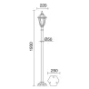 Colonne CLIC-CLAC 6 IP44 E27 bl. - Pas cher