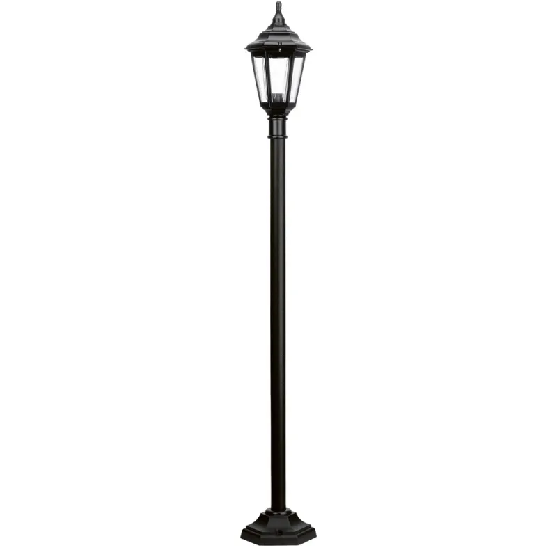 Colonne CLIC-CLAC 6 IP44 E27 noir. - Pas cher