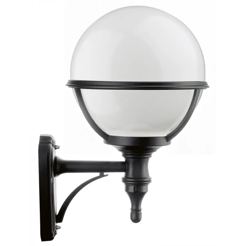 Plafonnier CLIC-CLAC Balon IP43 E27 noir - Pas cher