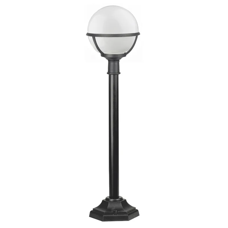 Borne CLIC-CLAC ballon IP43 E27 106cm noir - Pas cher