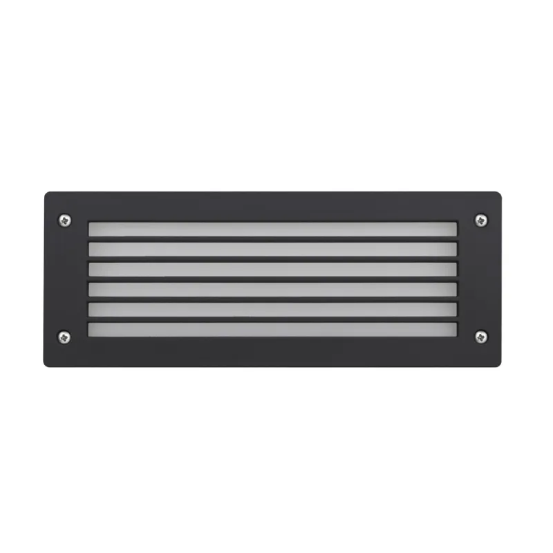 Encastré DEVON GX53 LED T2 2x 3W 350lm 3000K 29,3cm rejilla Noir - ...