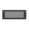 Encastré DEVON GX53 LED T2 2x 3W 350lm 3000K 29,3cm rejilla Noir - ...