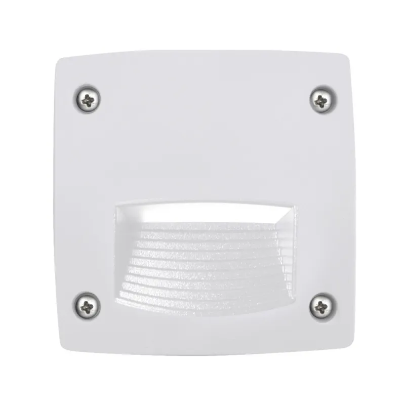 Encastré cuad.  DEVON GX53 LED T2 3W 350lm 3000K Bl. - Pas cher