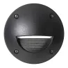 Encastré Circ.  DEVON GX53 LED T2 3W 350lm 3000K Noir - Pas cher