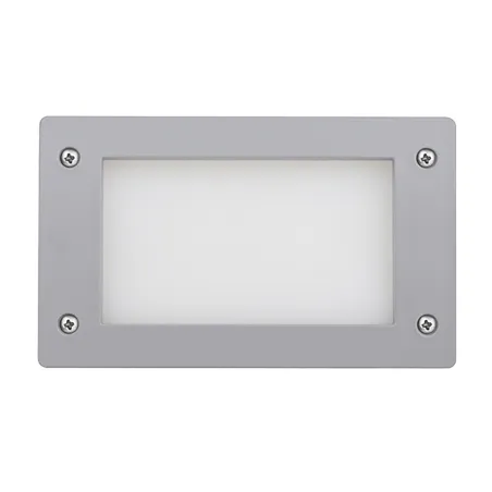Encastré Rect.  DEVON GX53 LED T2 3W 350lm 3000K Gr. - Pas cher