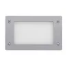 Encastré Rect.  DEVON GX53 LED T2 3W 350lm 3000K Gr. - Pas cher
