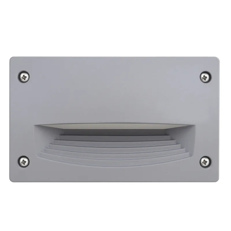 Encastré Rect.  DEVON GX53 LED T2 3W 350lm 3000K Gr. - Pas cher