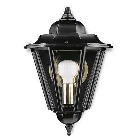 Apl. ELITE 6 IP43 E27 mat 40cm noir - Pas cher