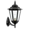 Apl. ELITE 6 IP43 E27 mat 32cm noir - Pas cher