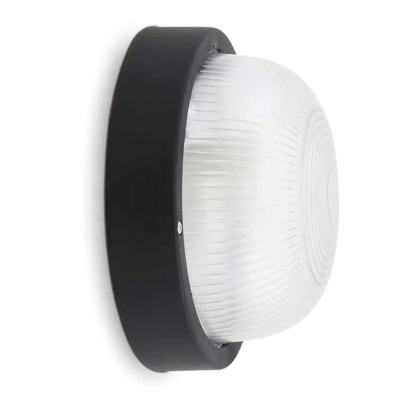 Plafond FAR IP44 60W E27 Noir - Pas cher