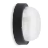 Plafond FAR IP44 60W E27 Noir - Pas cher
