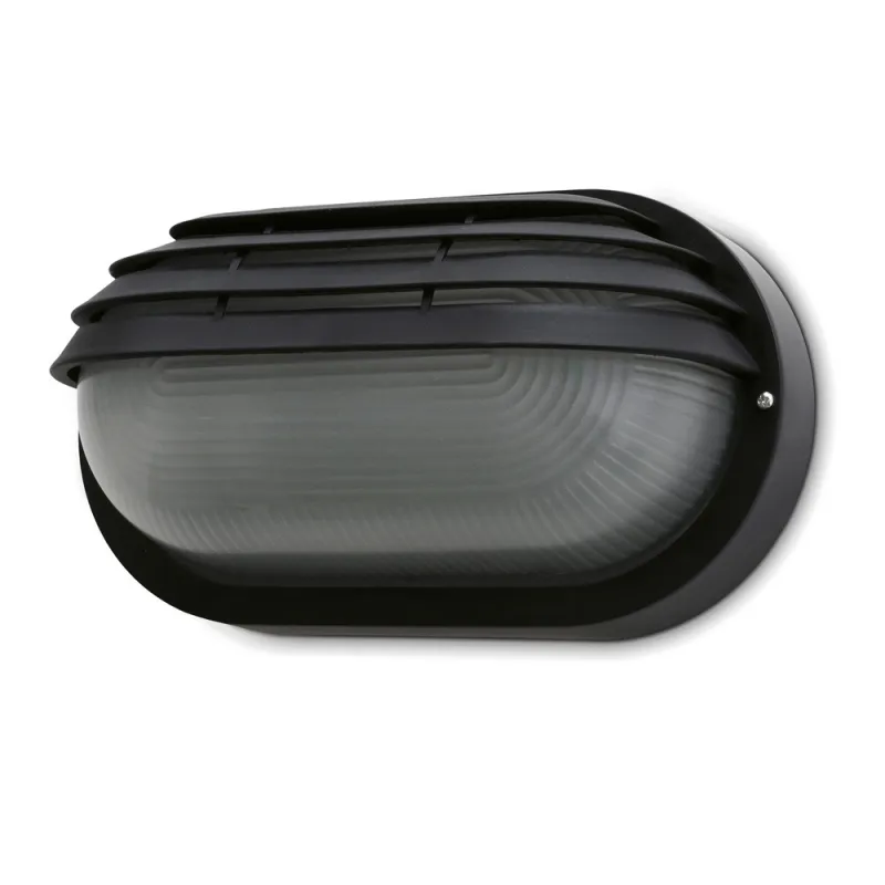 Plafond FAR IP44 60W E27 Noir - Pas cher