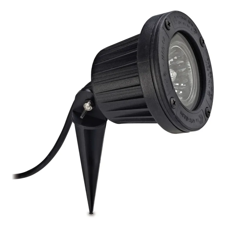 Projecteur  FOCUS IP68 50W GU5,3 Noir - Pas cher