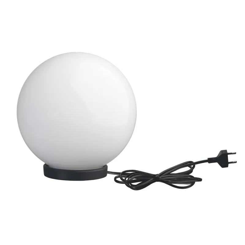Plafond GLOU IP44 Ø20 60W E27 Noir - Pas cher