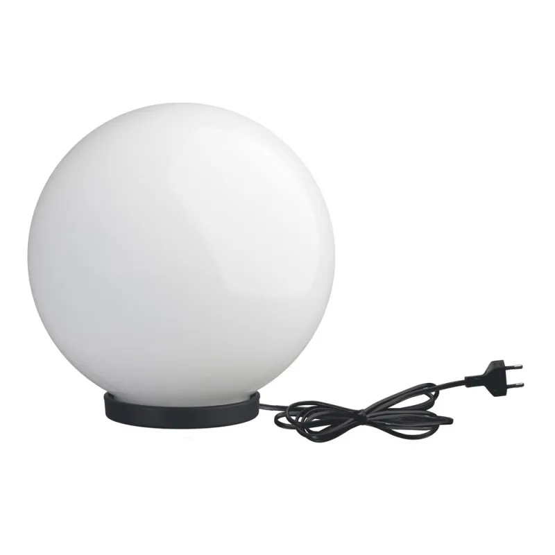 Plafond GLOU IP44 Ø25 60W E27 Noir - Pas cher