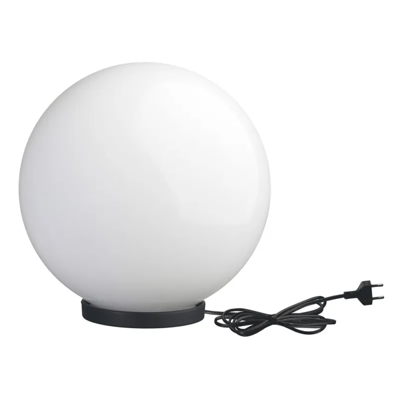 Plafond GLOU IP44 Ø30 60W E27 Noir - Pas cher