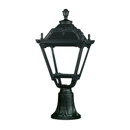 Lampadaire sur le mur noir - Pas cher